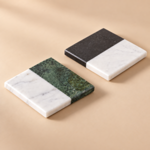 Marble Lining Urli — White, 12 in