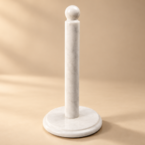 Marble Designer Candle Holder — 10 in